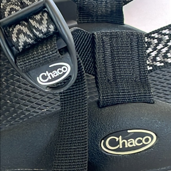 Chaco Womens Black Gray Sandals Size 7 - Picture 9 of 11